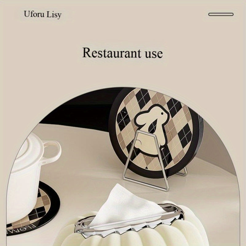 Living Room Pumpkin Cardboard Box, Cream-style Flocking Storage Box, Spring Pumpkin Tissue Rack, Flocking Cr