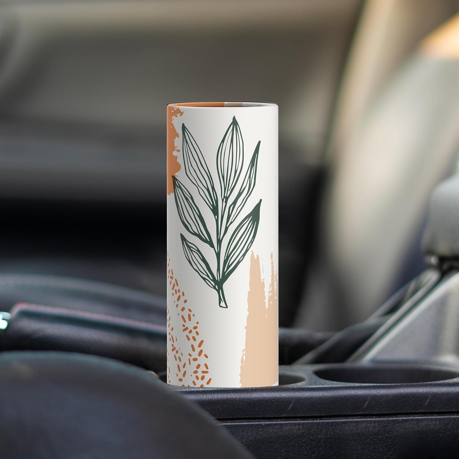 8 Pack Car Tissue Holder, Car Tissues Cylinder, Round Tissue Boxes for Car, Round Tube Car Tissue Box Round Container for Home Bathroom Office (Marble Style)