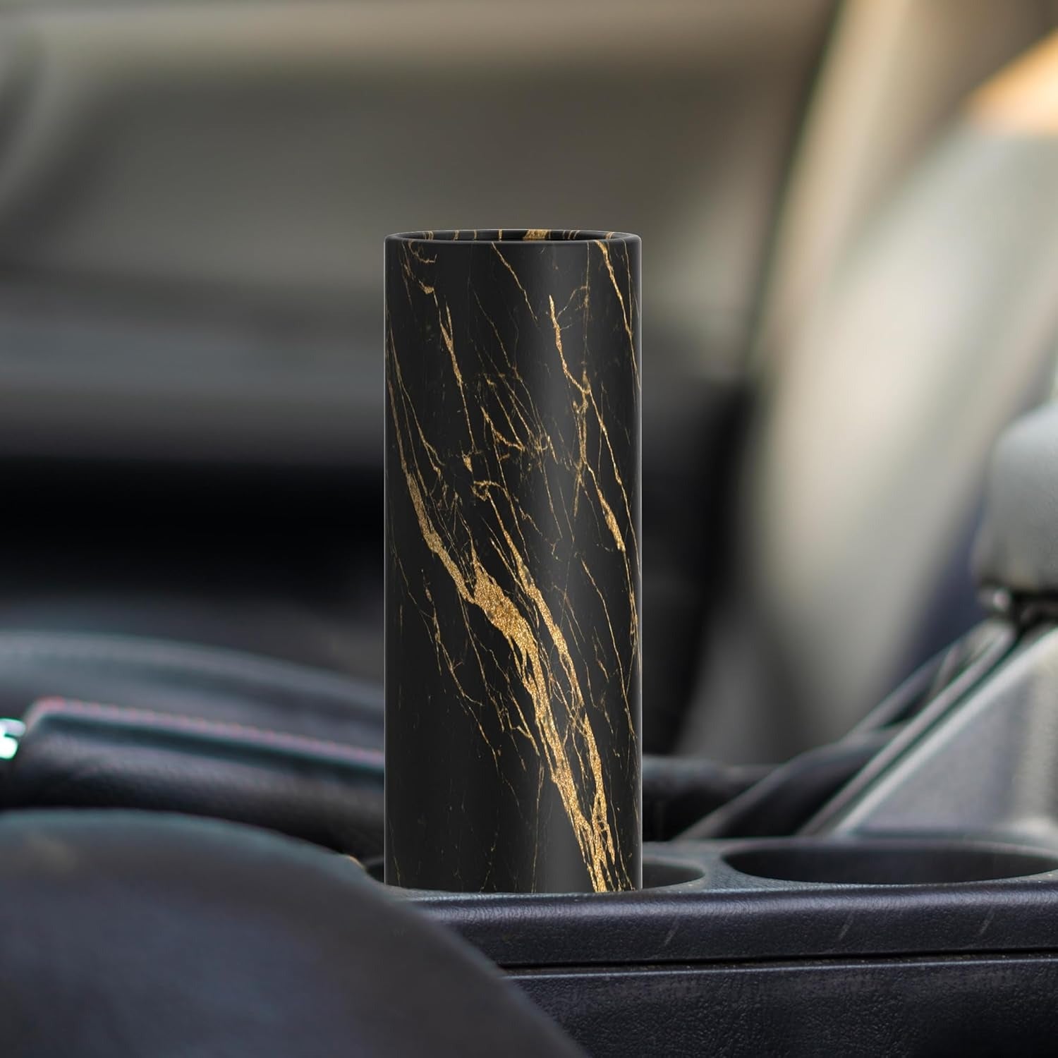 8 Pack Car Tissue Holder, Car Tissues Cylinder, Round Tissue Boxes for Car, Round Tube Car Tissue Box Round Container for Home Bathroom Office (Marble Style)